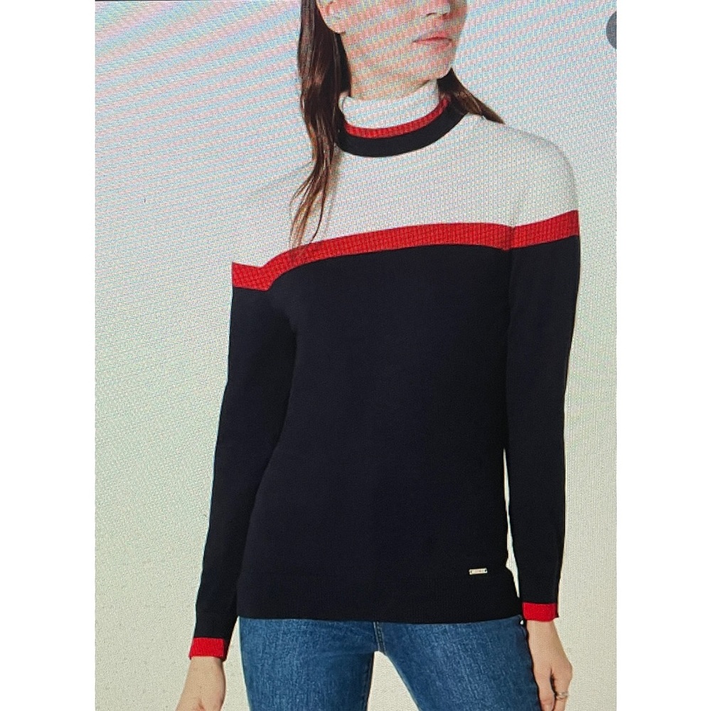 Tommy Hilfiger stretch knit turtleneck S